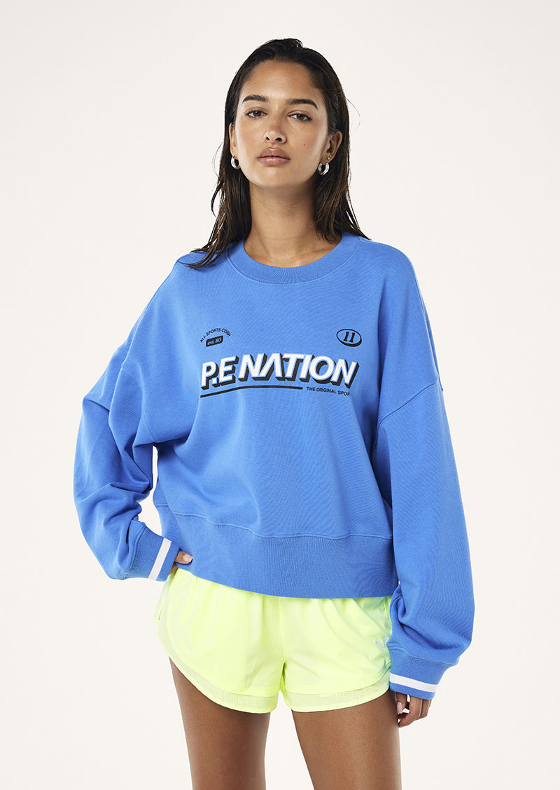 VITA SWEAT IN PALACE BLUE BY P.E NATION