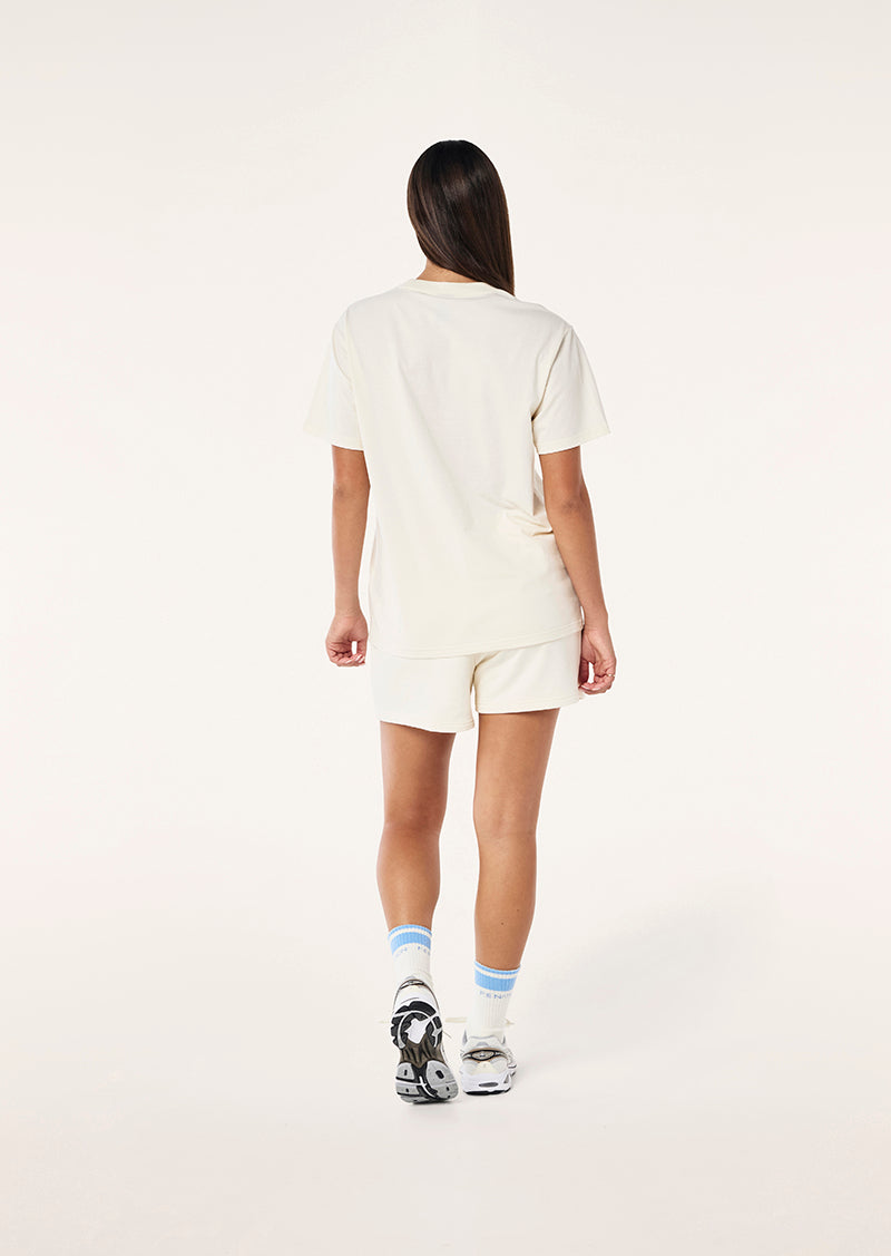 WARM UP SHORT SLEEVE TEE IN WHISPER WHITE