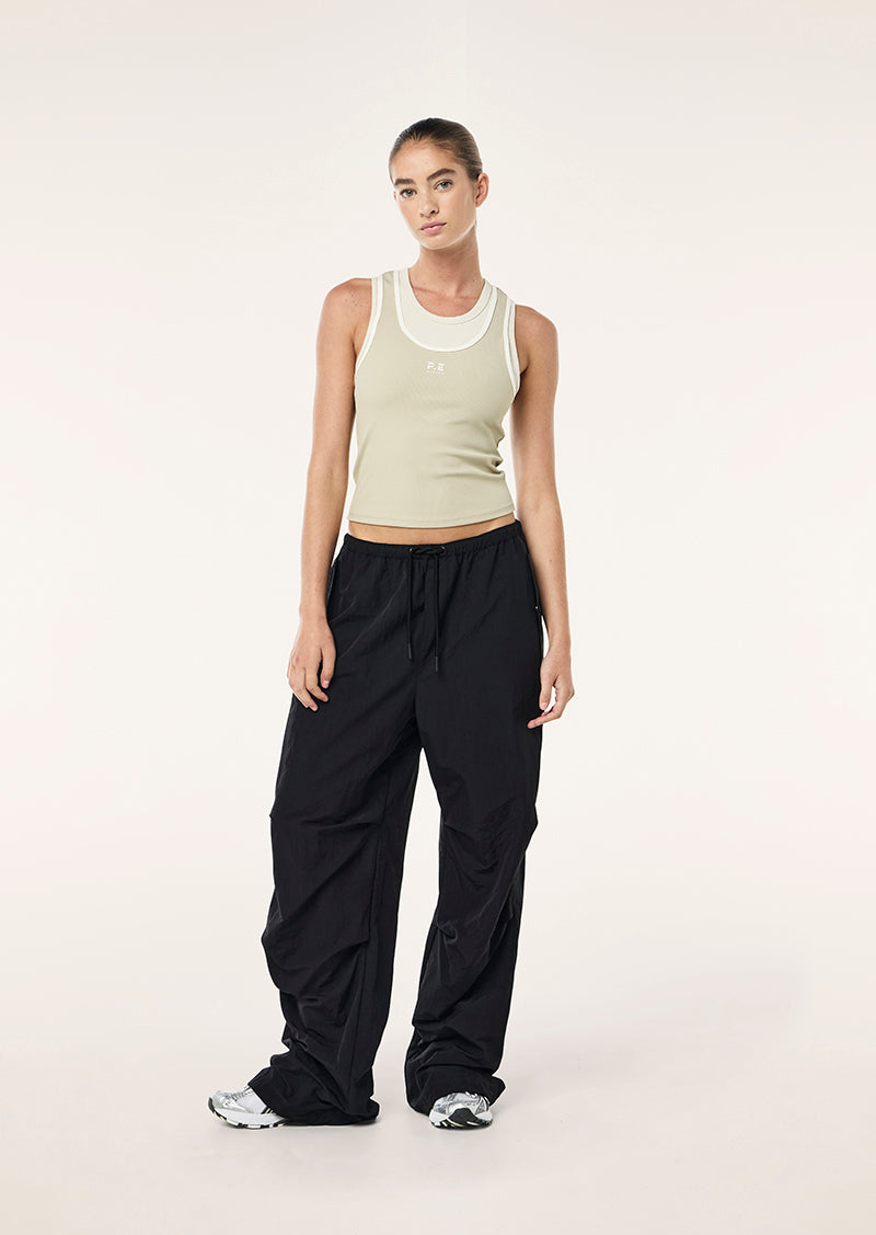 WESTWOOD TANK IN BISCUIT BY P.E NATION WOMENS ATHLEISURE TOP TANK