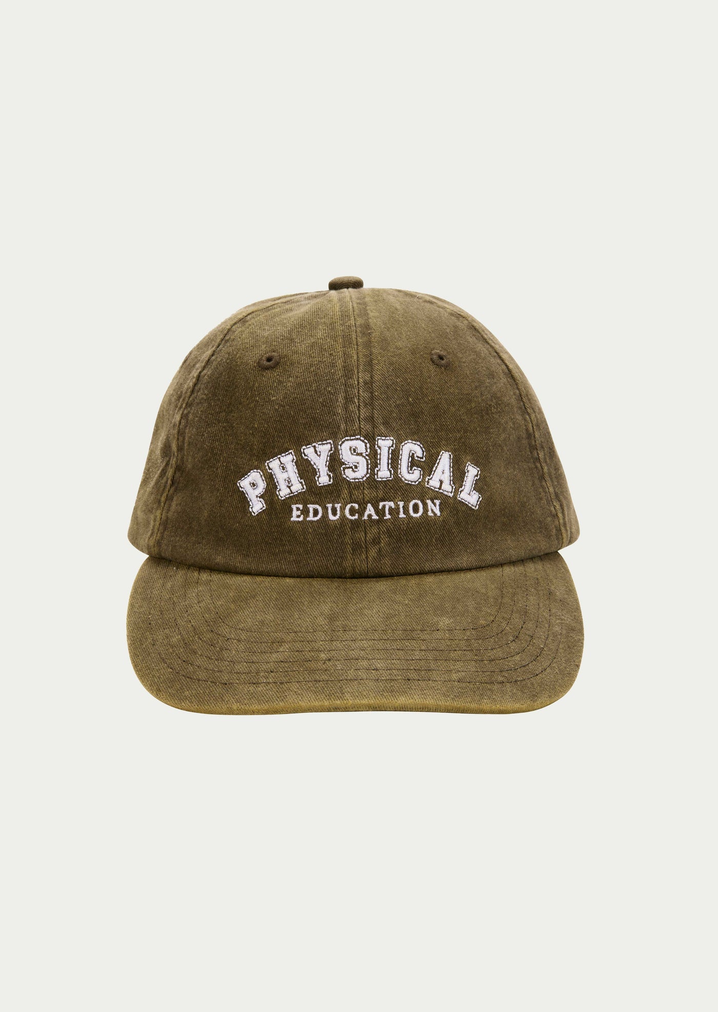 PHYSICAL CAP IN WASHED KHAKI