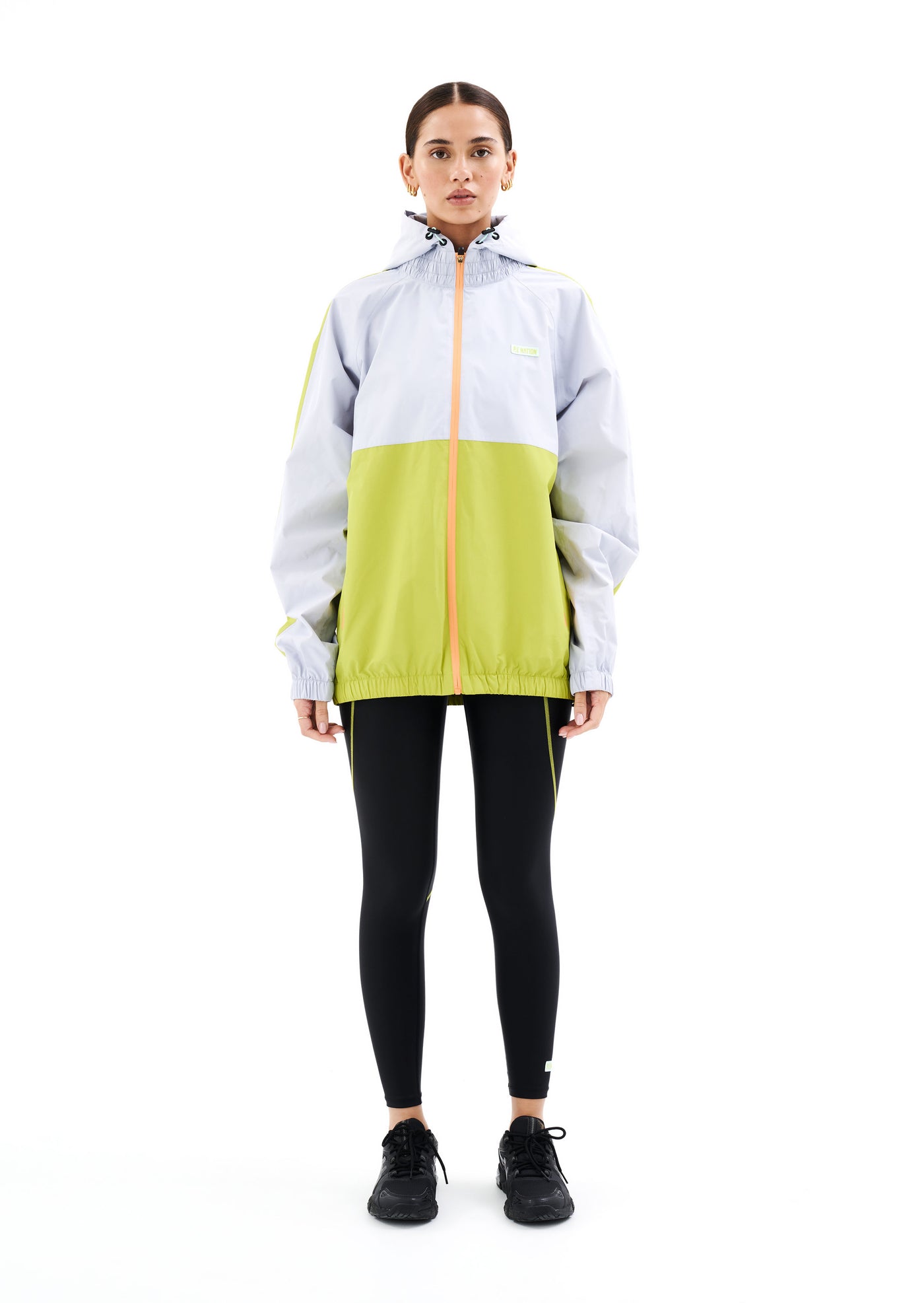 MAN DOWN WATERPROOF JACKET IN GREY DAWN