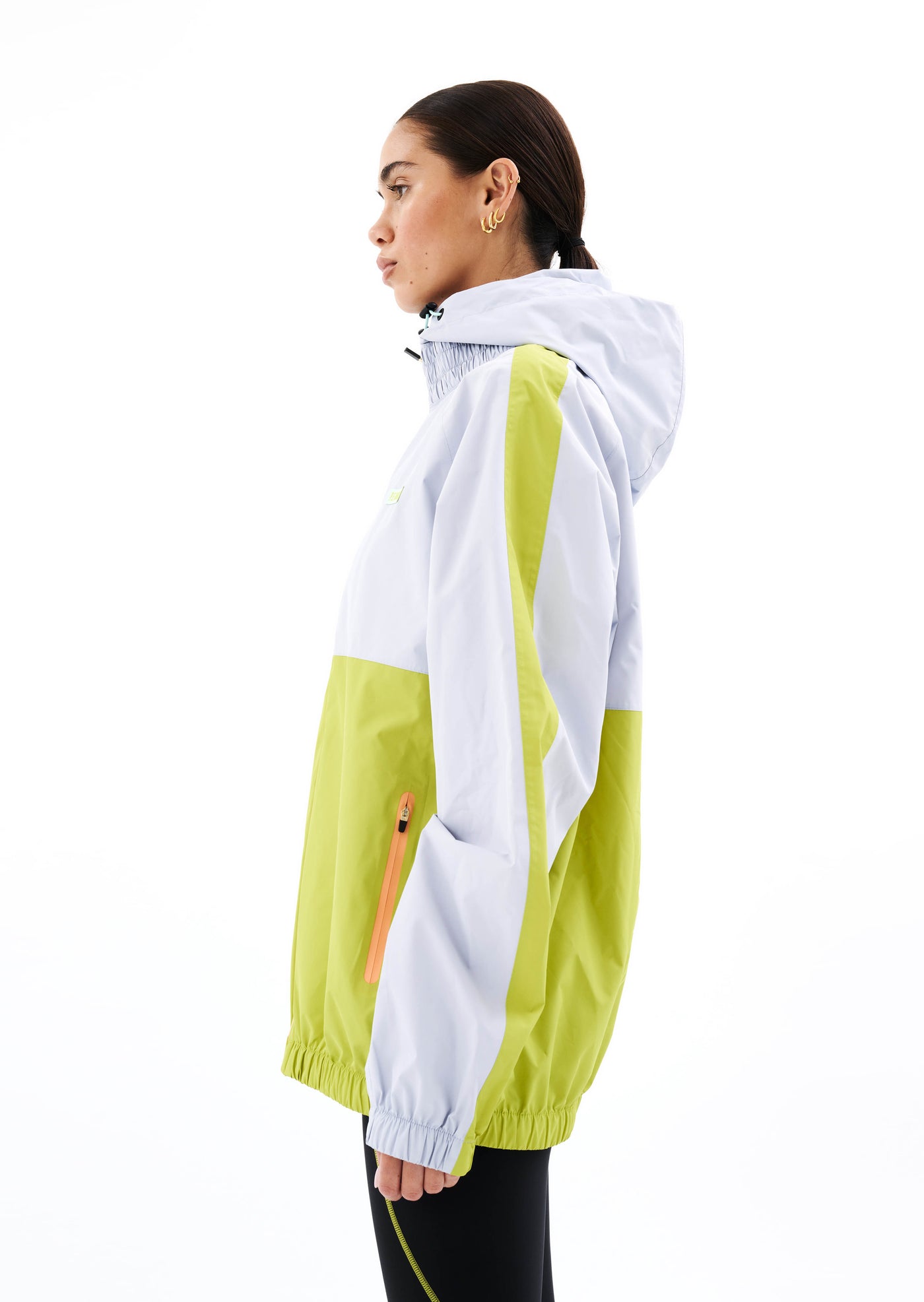 MAN DOWN WATERPROOF JACKET IN GREY DAWN