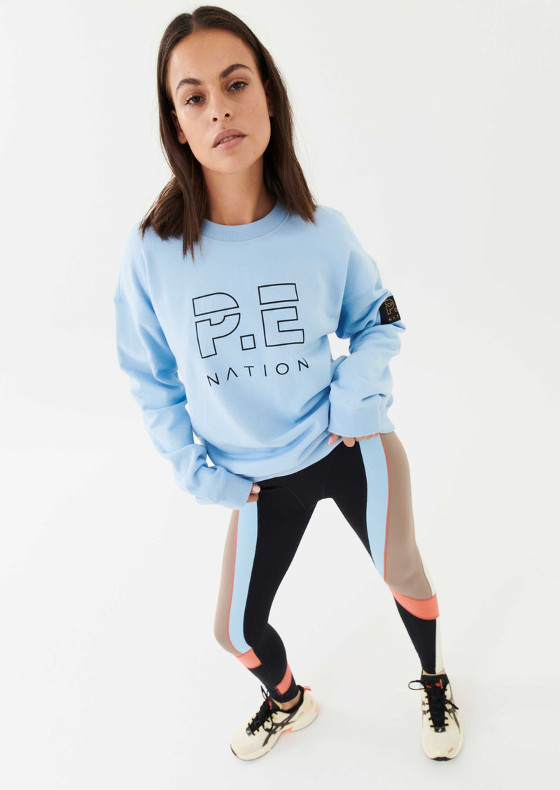 Pe nation heads hotsell up sweater white