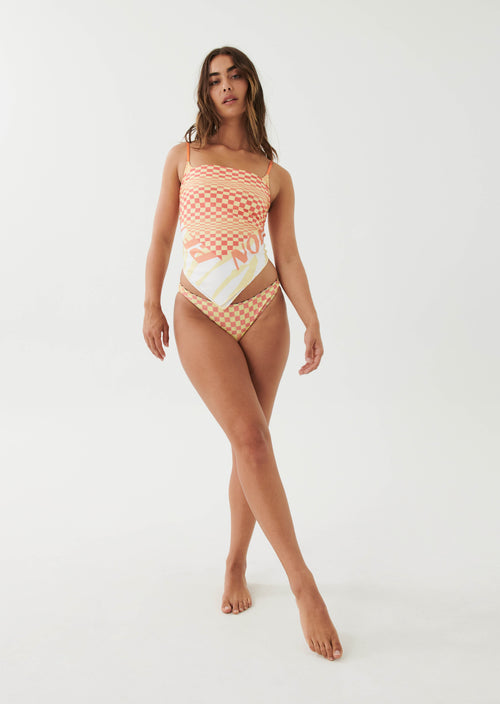 TIDAL BIKINI BOTTOM IN PRINT