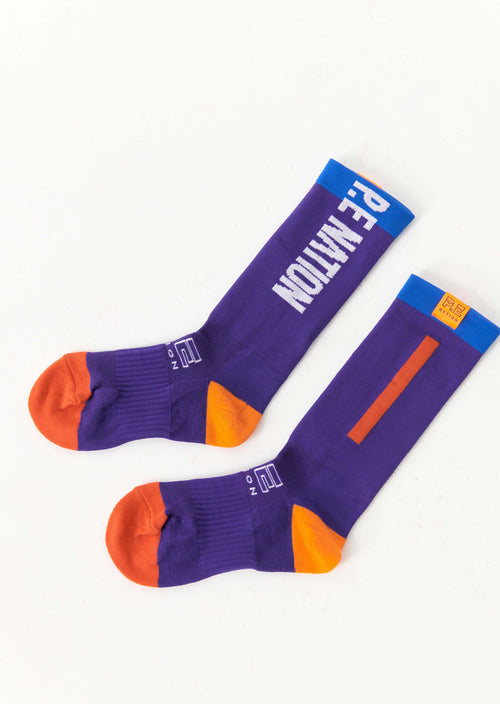 ASCENT SOCK IN DEEP BLUE