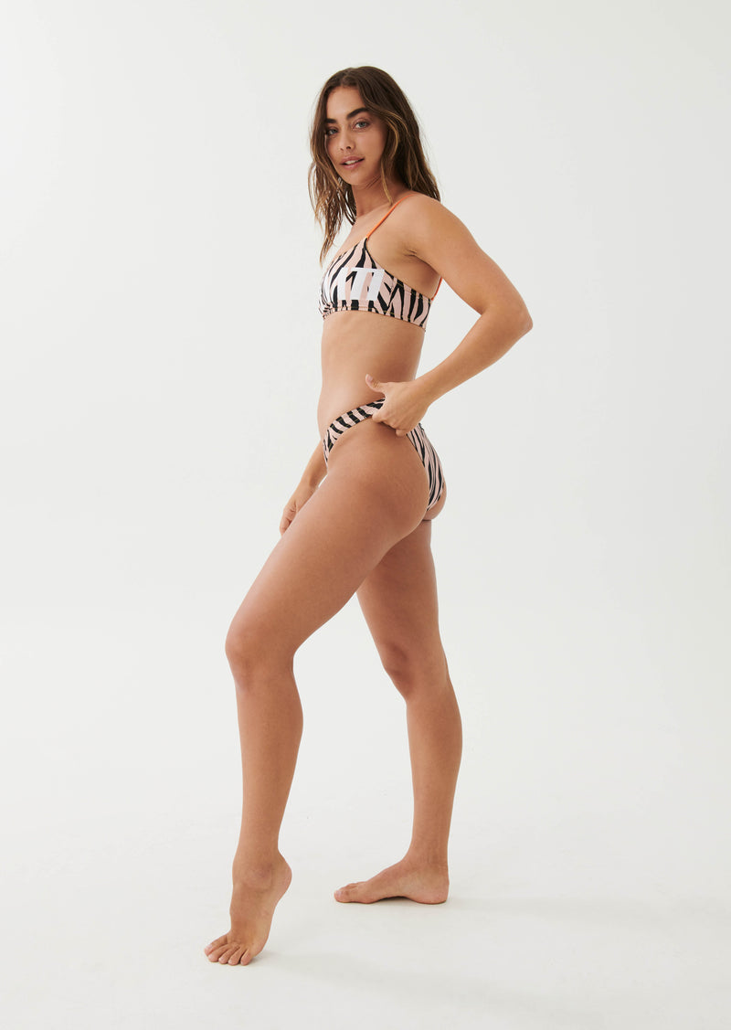 TIDAL BIKINI BOTTOM IN PRINT