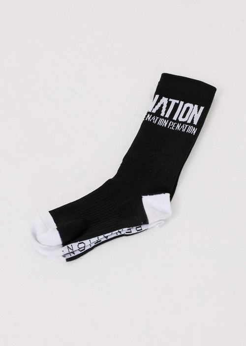 BACKLINE SOCK IN BLACK
