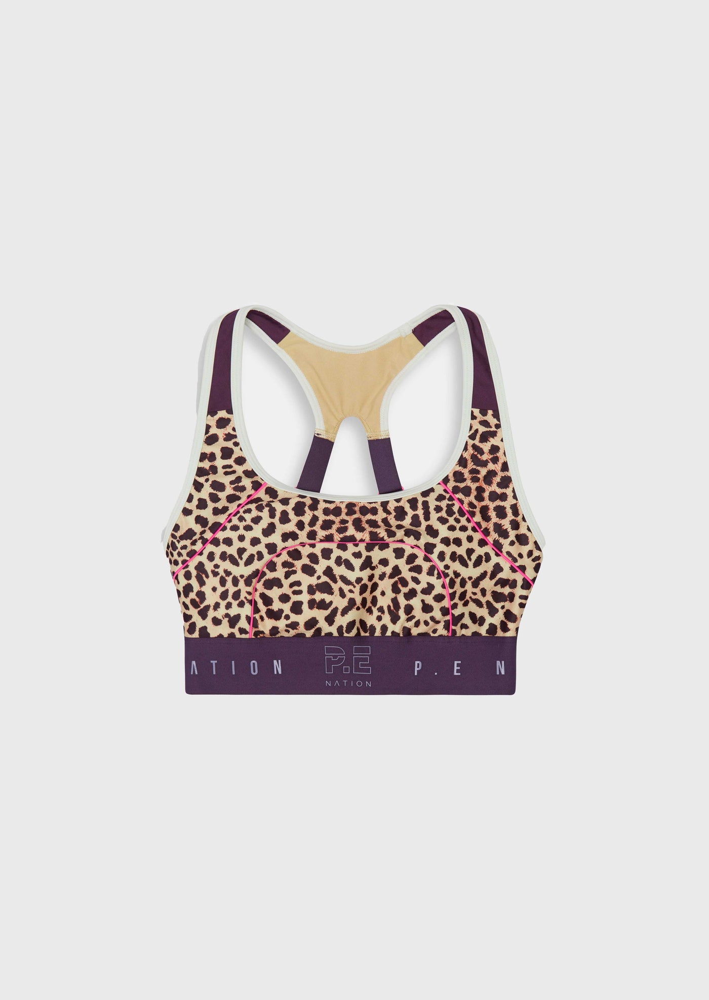 DEL MAR SPORTS BRA IN ANIMAL PRINT