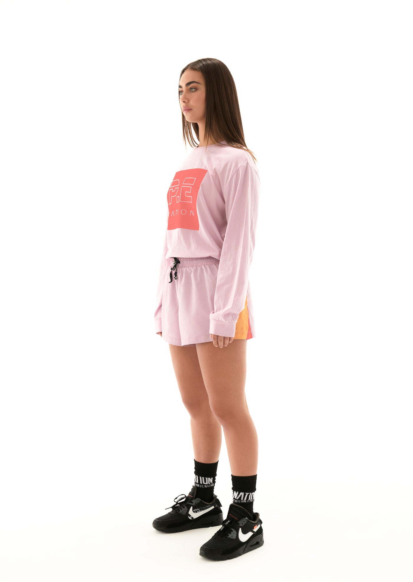 ARCADE LS TOP IN FRAGRANT LILAC