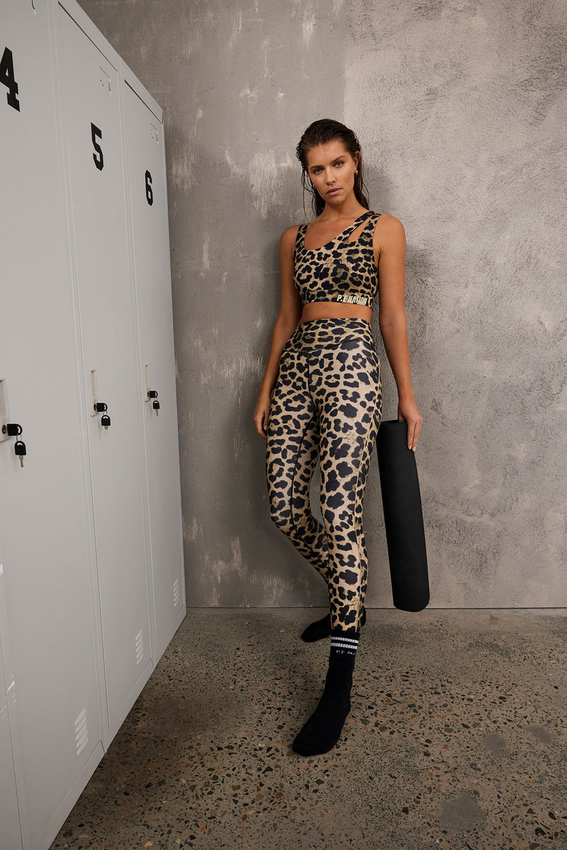 Leopard shop print legging