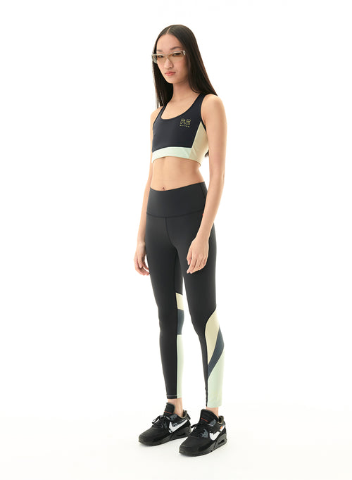 INITIALISE LEGGING IN BLACK
