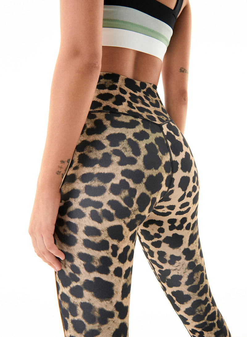 High Waisted Leggings Leopard – confiDANCE wear