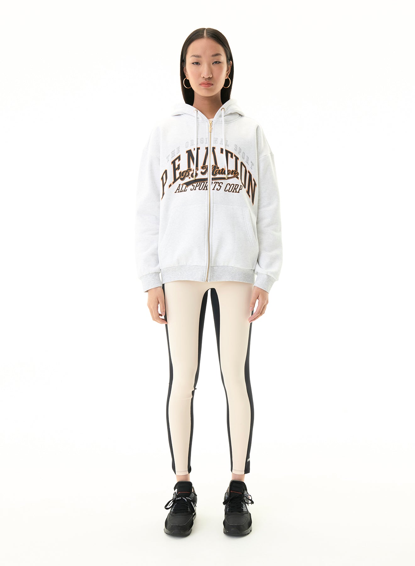 A-FRAME JACKET IN GREY MARLE