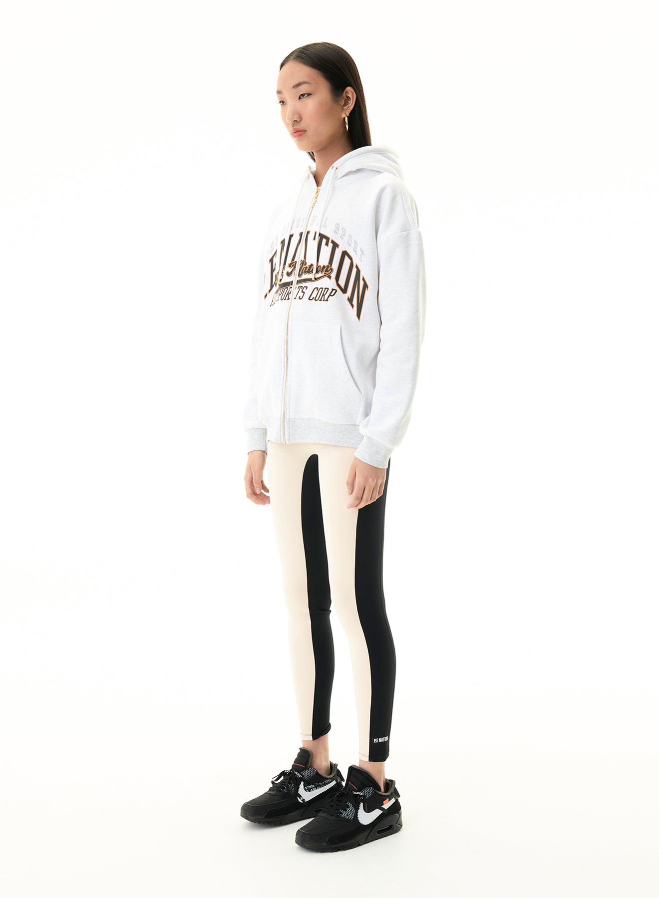 A-FRAME JACKET IN GREY MARLE