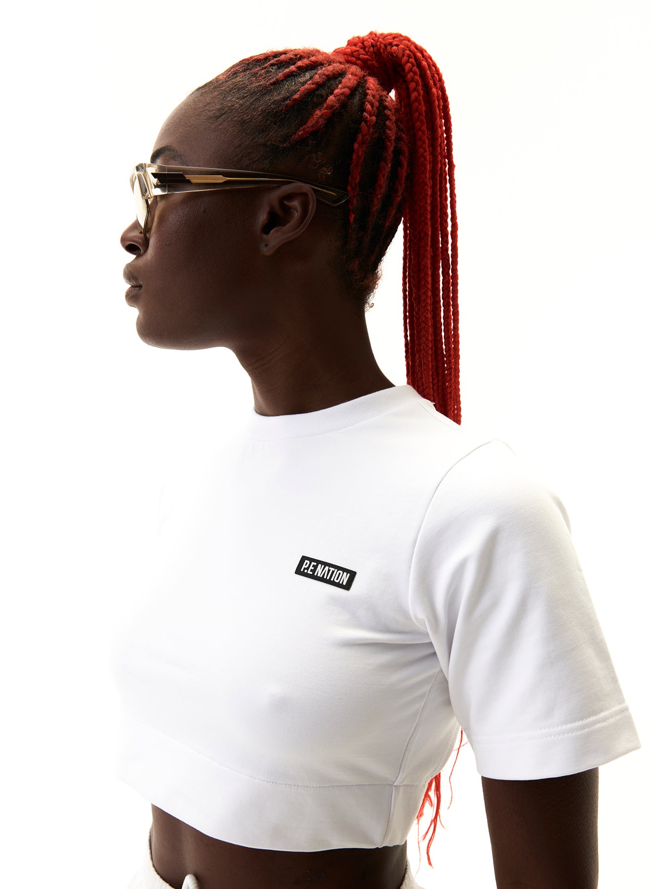 VOLLEY TEE IN OPTIC WHITE