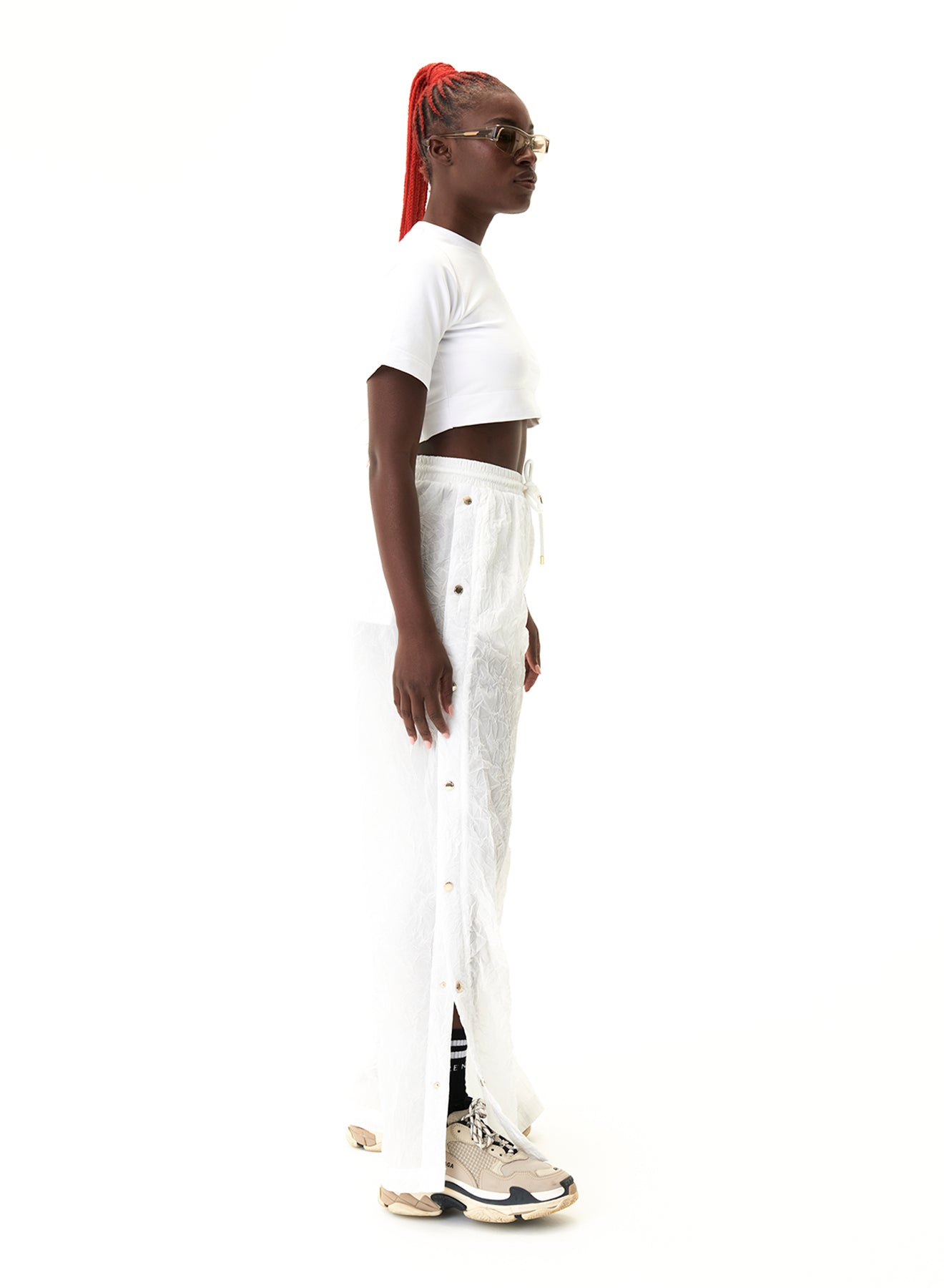 VOLLEY TEE IN OPTIC WHITE