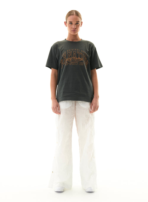 A-FRAME TEE IN DARK SHADOW