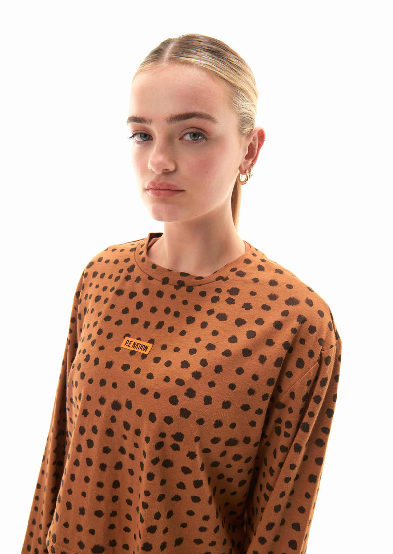 MONTEROSA LS TEE IN ANIMAL SPOT
