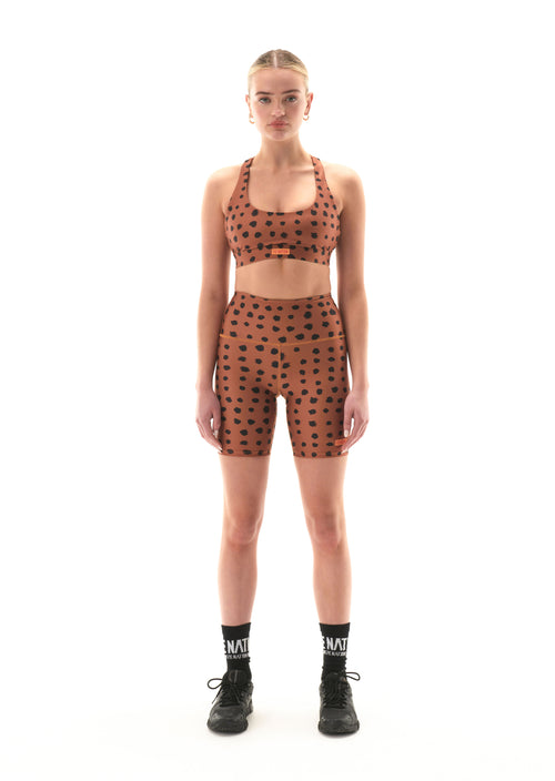 MONTEROSA BIKE SHORT IN ANIMAL SPOT