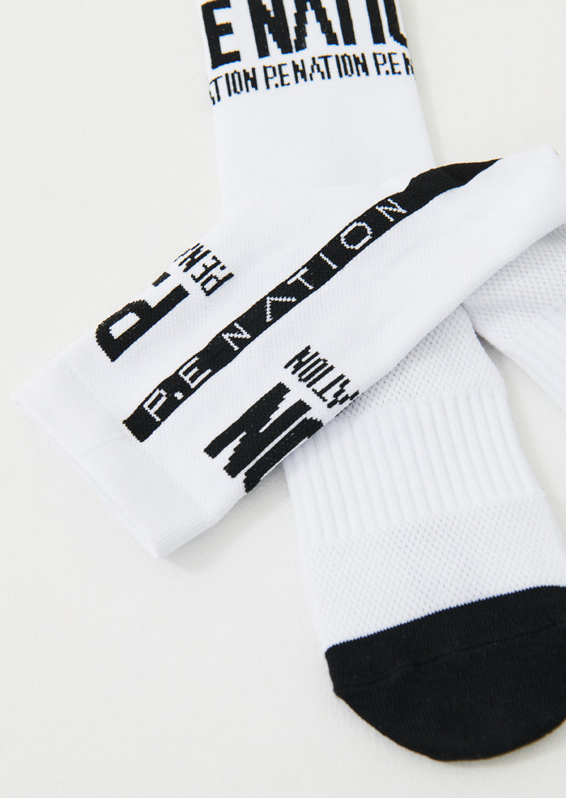 BACKLINE SOCKS IN WHITE