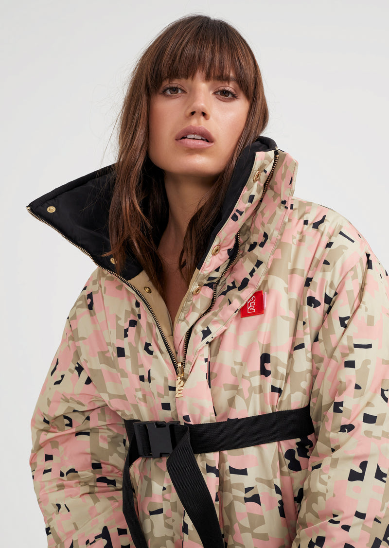 COMBAT REVERSIBLE JACKET IN OLIVE