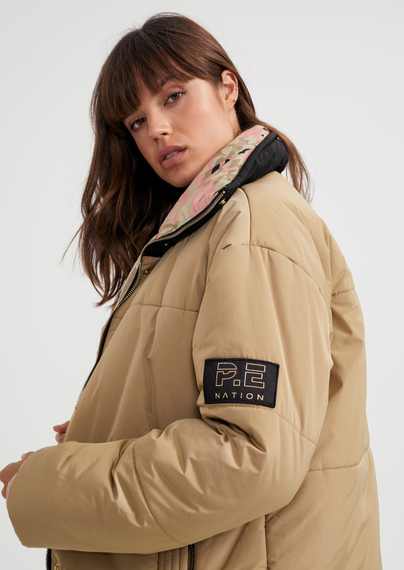 Combat Relaxed Jacket Khaki P.E Nation
