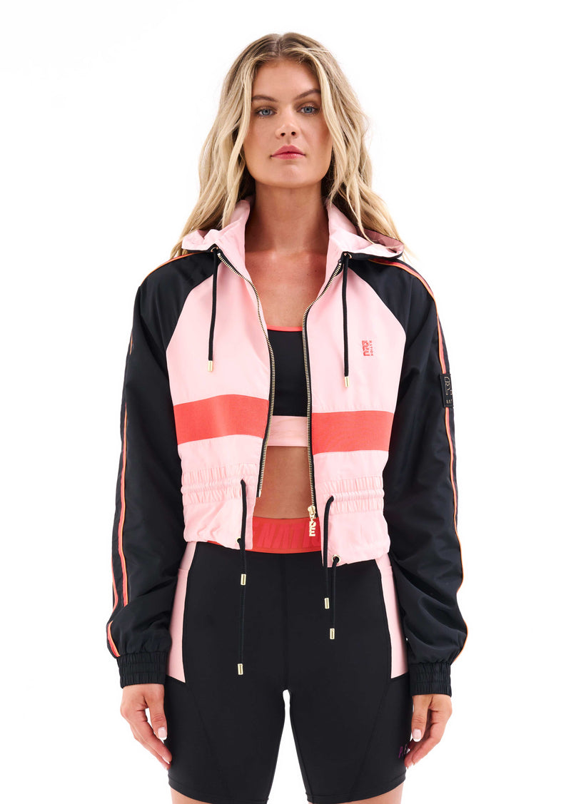 CROPPED MAN DOWN JACKET IN BLOSSOM