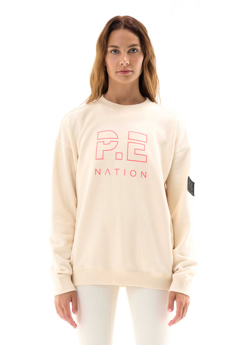 HEADS UP SWEAT IN PEARLED IVORY