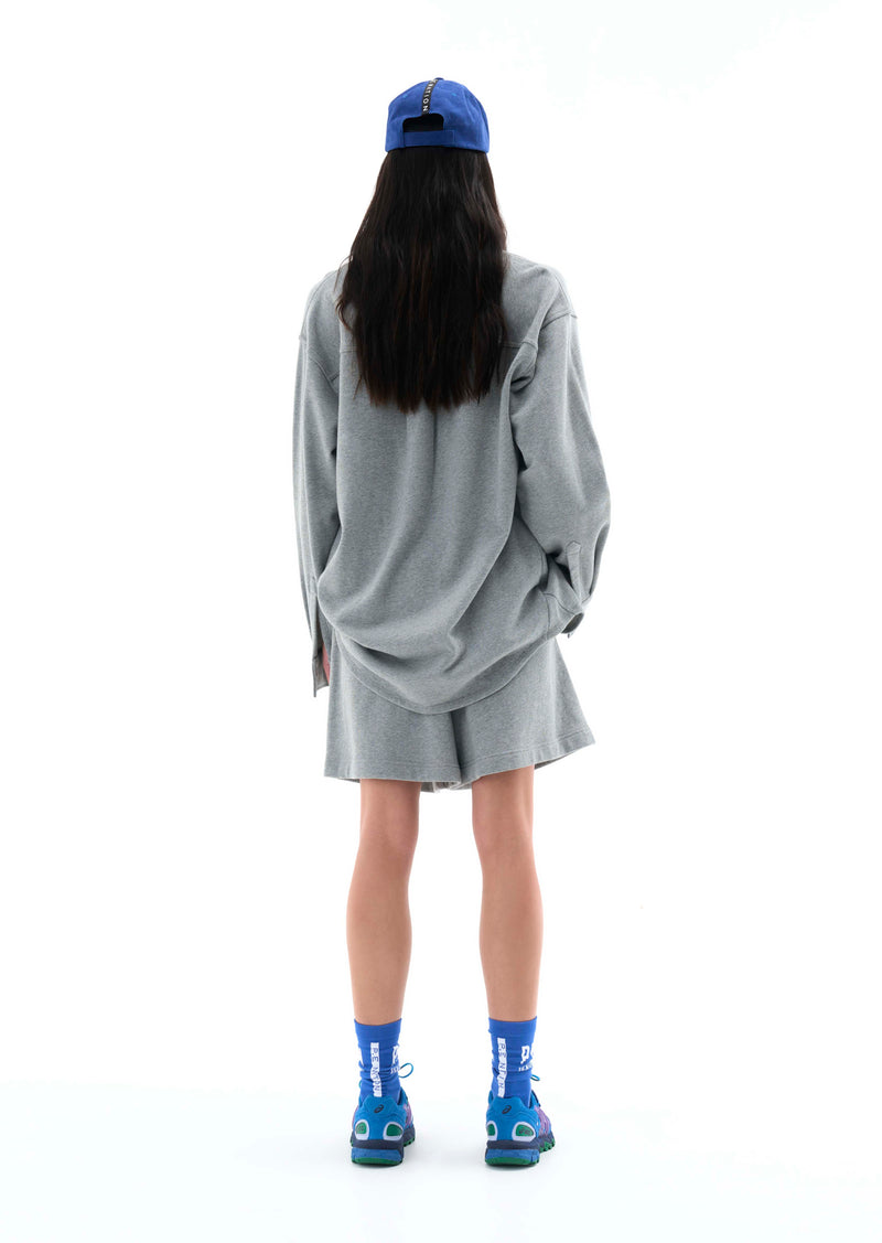 LONESTAR LS SHIRT IN GREY MARLE