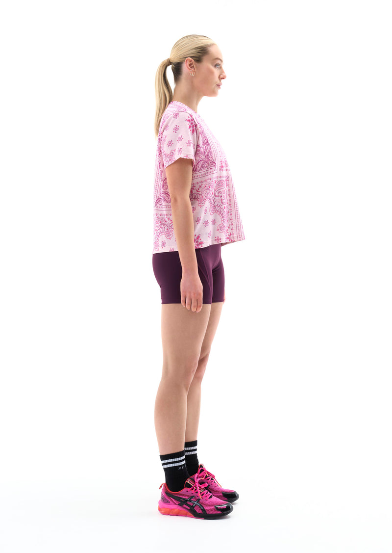 NORWOOD TEE IN BANDANA PRINT