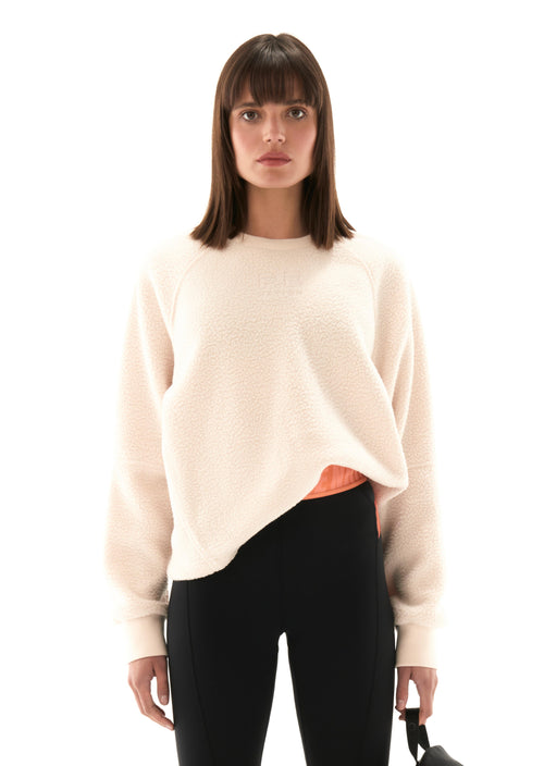 OAKMONT SWEAT IN PEARLED IVORY