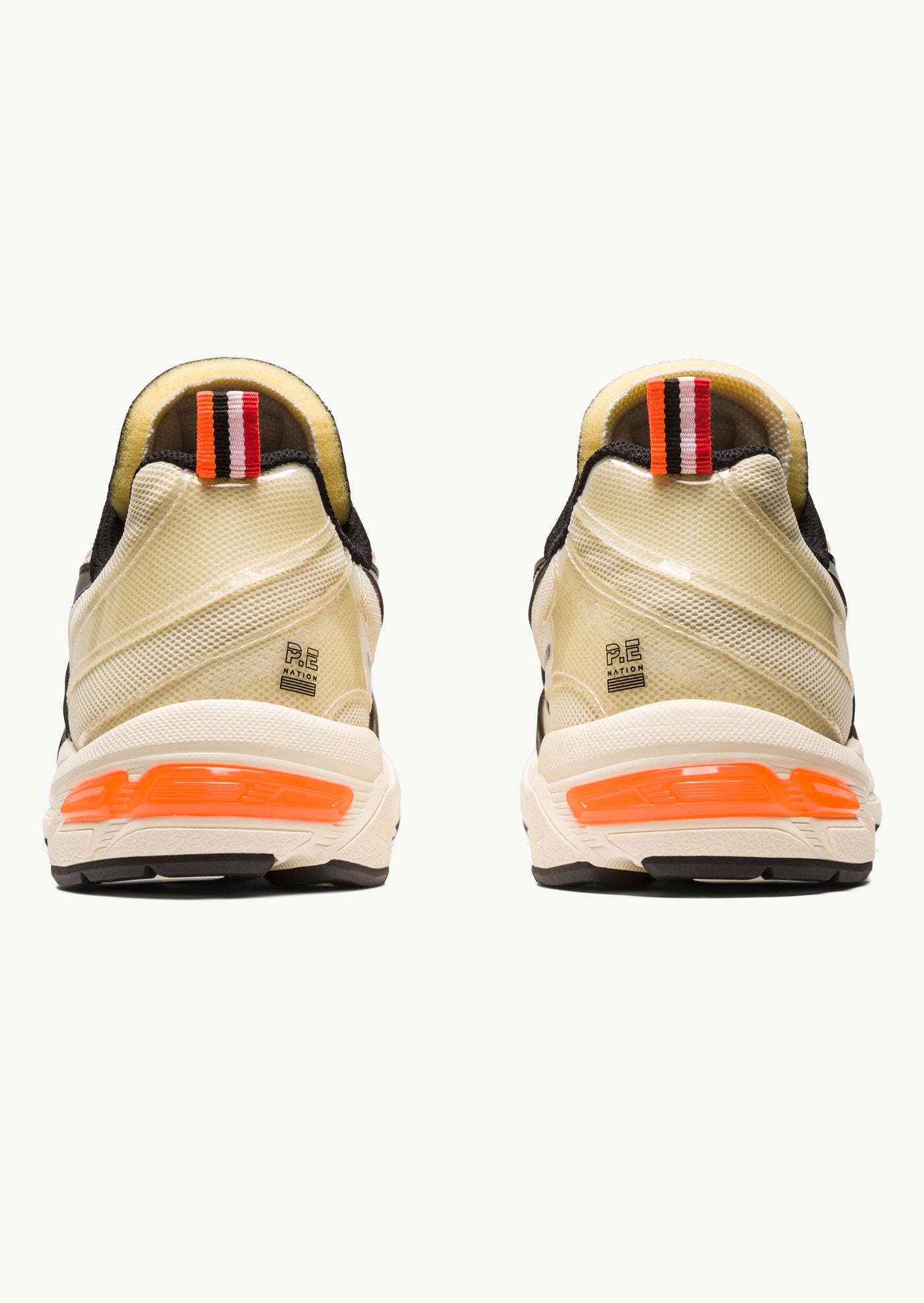 P.E NATION X ASICS GEL-1130 IN CREAM & BLACK
