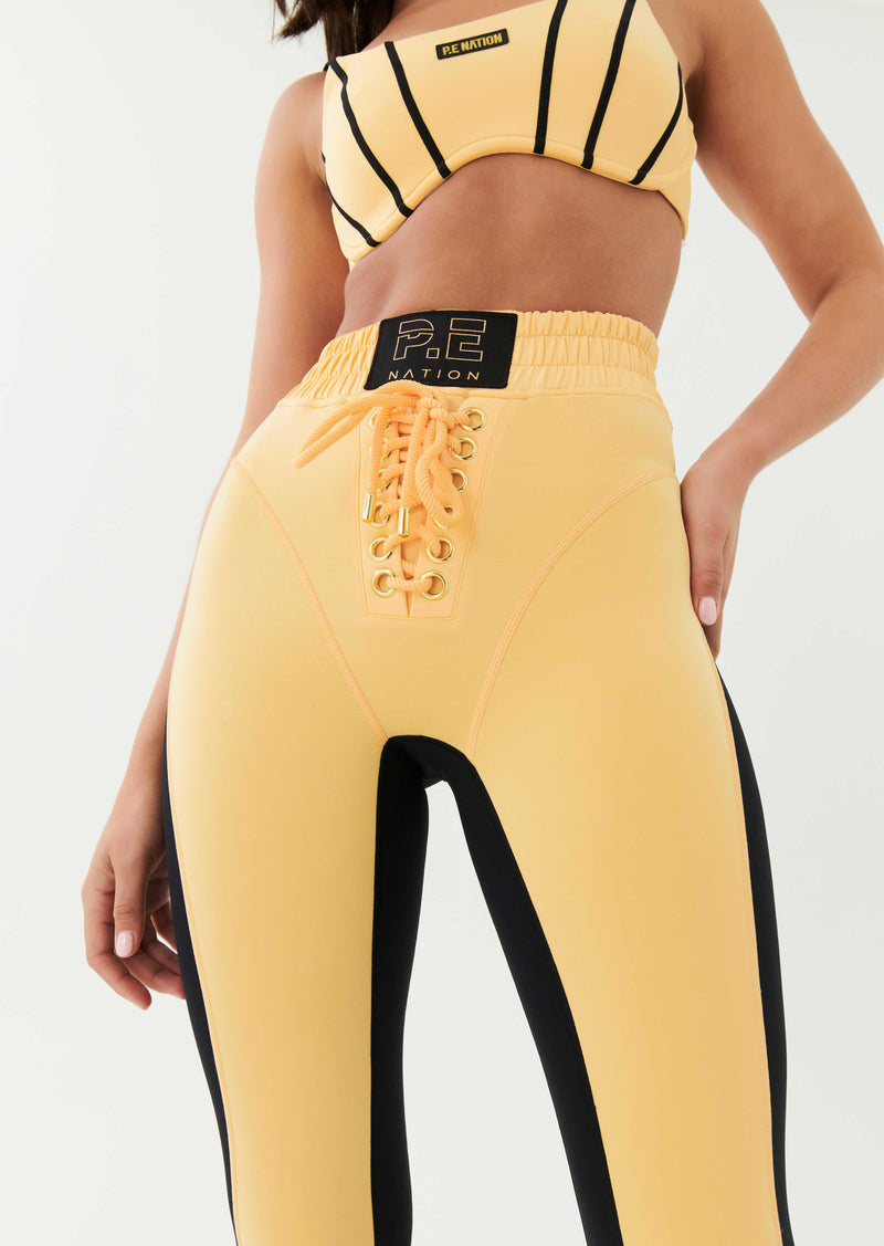 NEWTON LEGGING IN APRICOT SHERBET