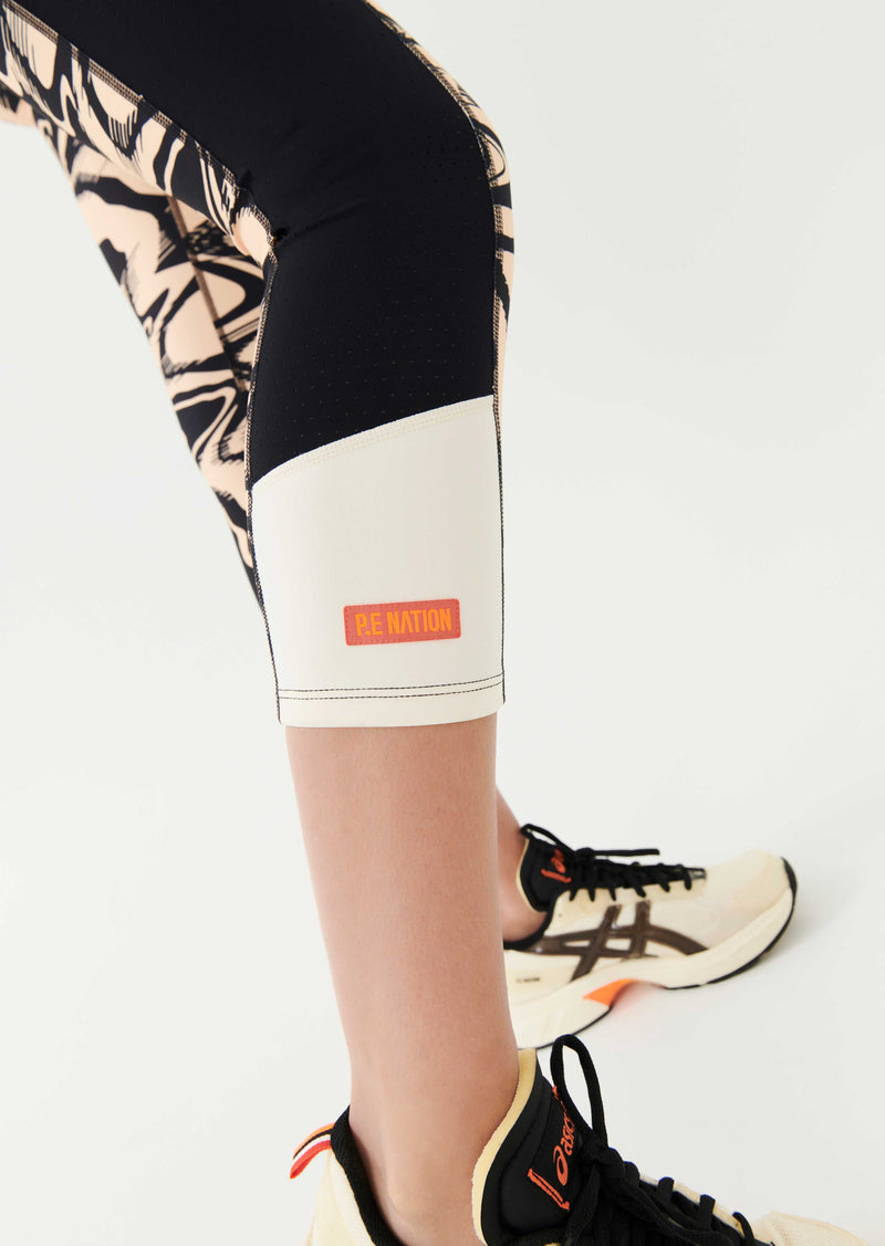 NEW WAVE LEGGING IN LIQUIFY PRINT