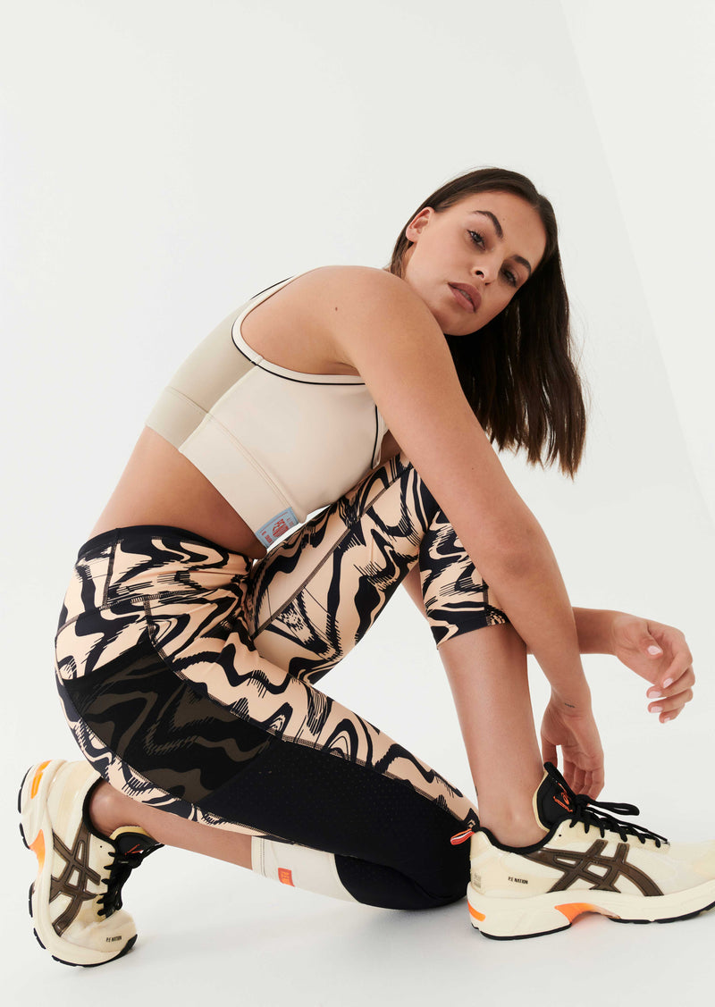 NEW WAVE LEGGING IN LIQUIFY PRINT