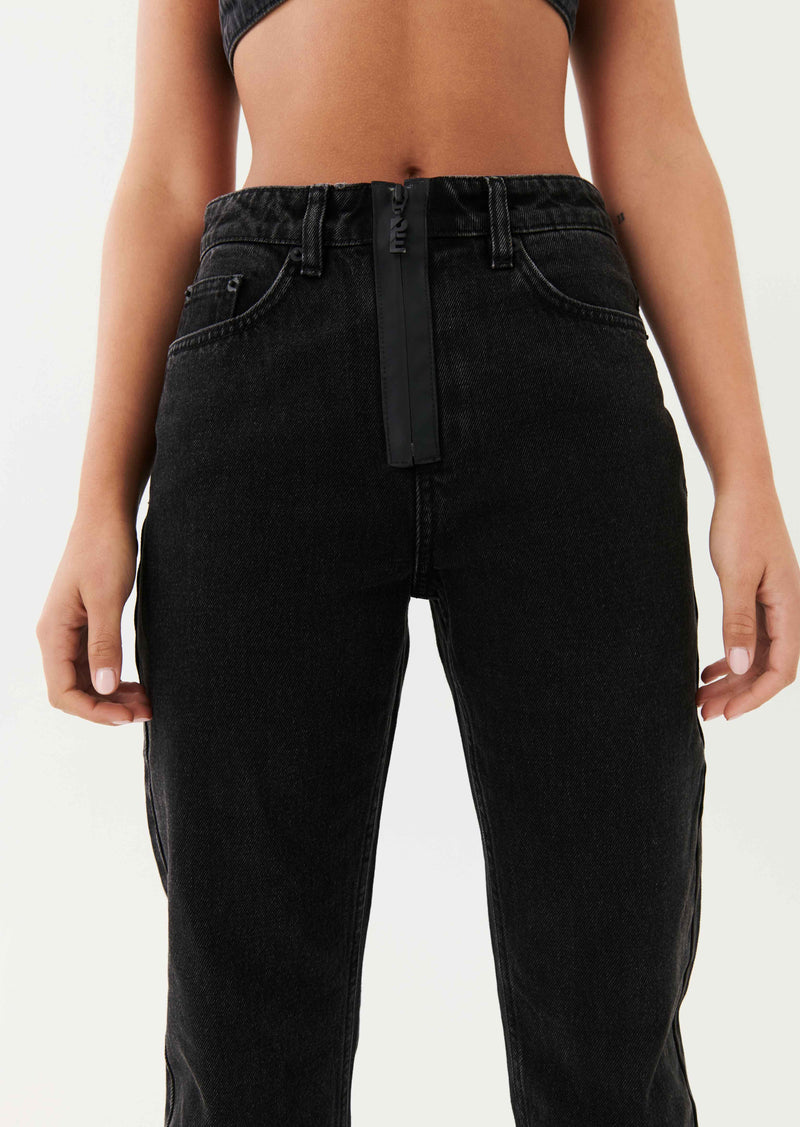 NOIR MELROSE JEAN IN BLACK DENIM