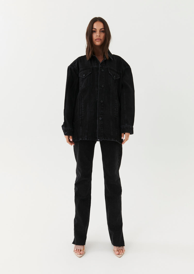 Jacket new arrivals jeans noir