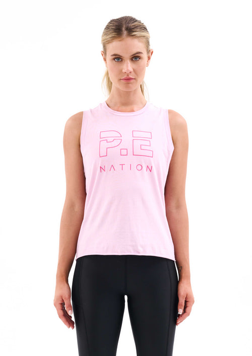 SHUFFLE TANK IN FRAGRANT LILAC