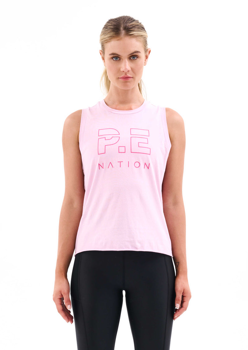 SHUFFLE TANK IN FRAGRANT LILAC