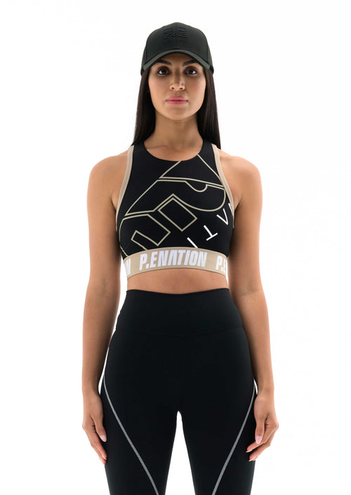 ALTA SPORTS BRA IN BLACK