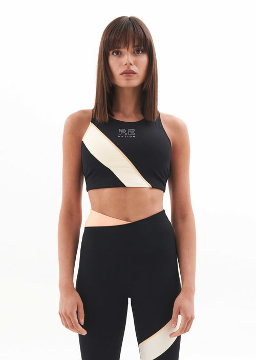 OBJECTIVE SPORTS BRA IN BLACK