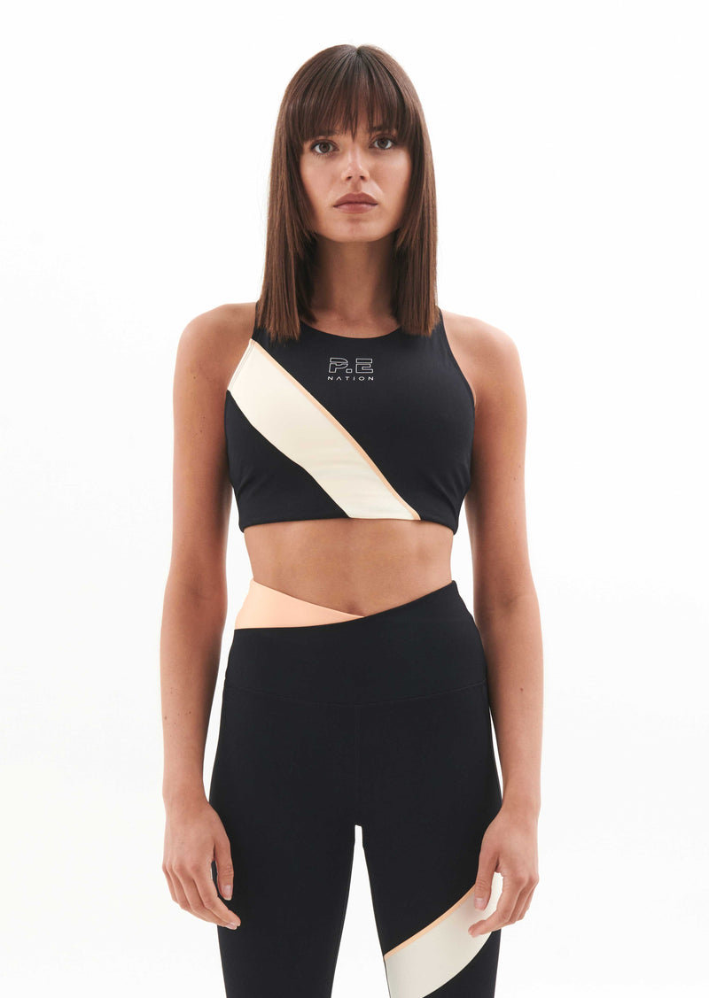 OBJECTIVE SPORTS BRA IN BLACK