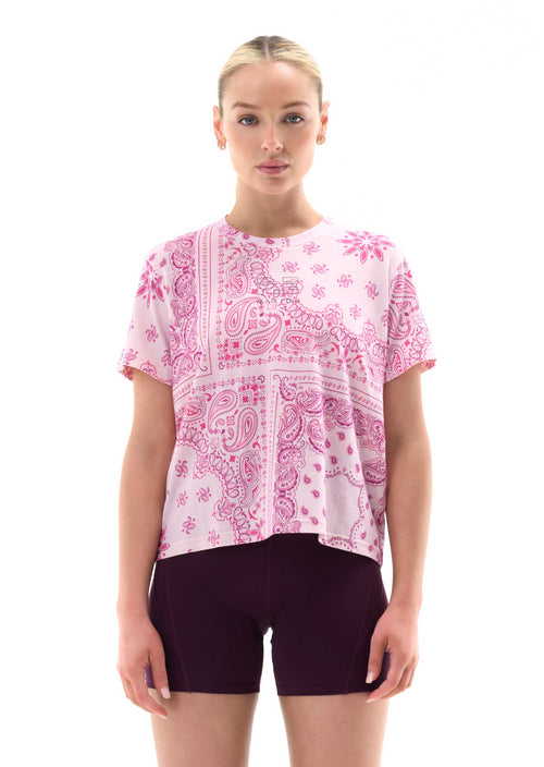 NORWOOD TEE IN BANDANA PRINT