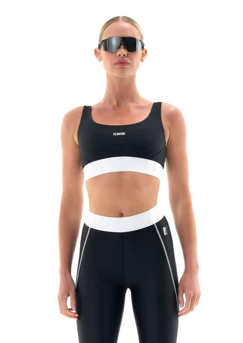 PIPELINE SPORTS BRA IN BLACK