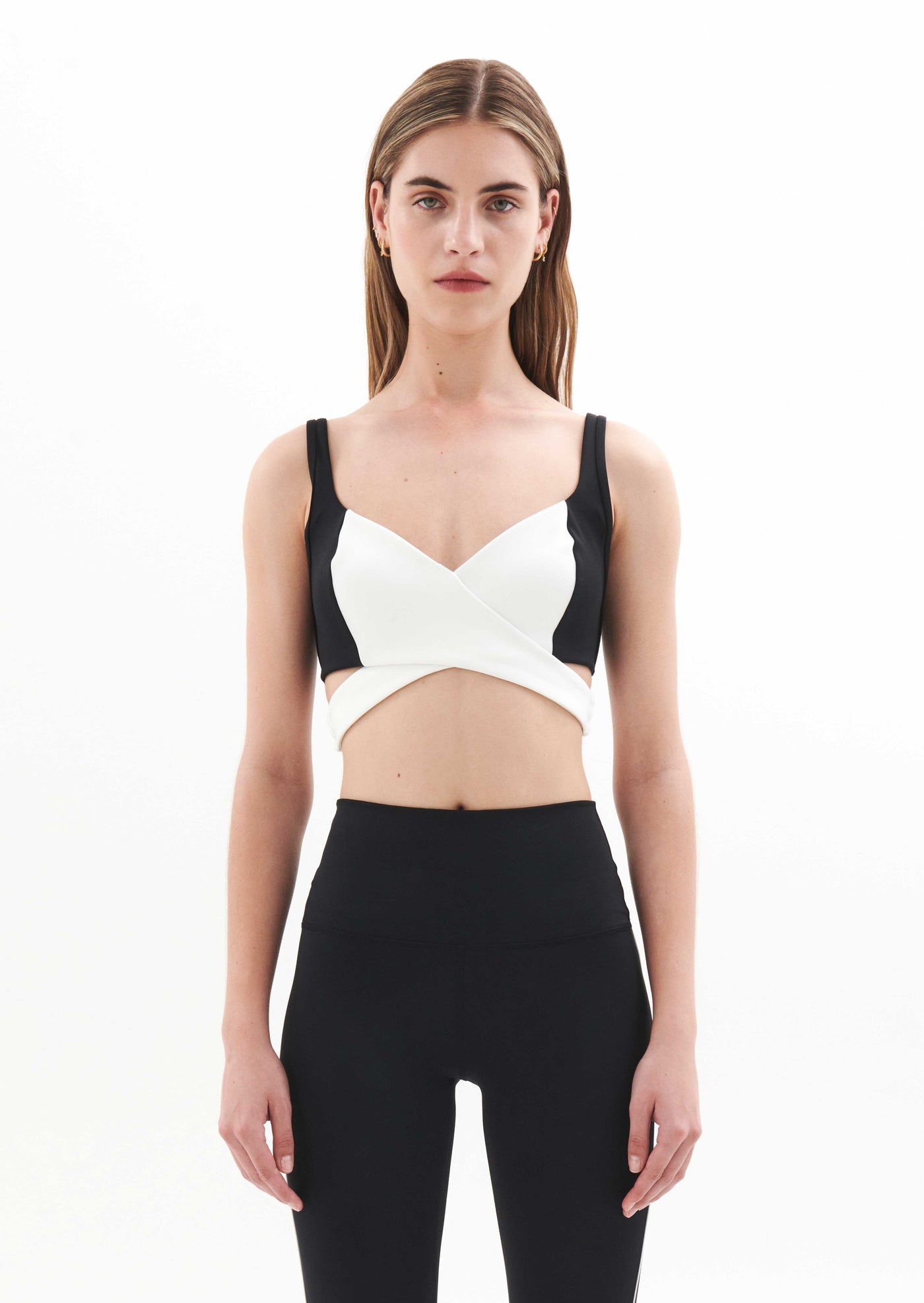 STATUS SPORTS BRA IN OPTIC WHITE
