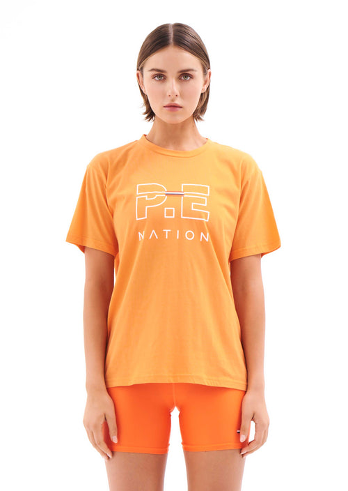 FULL START TEE IN ORANGE BRIGHT