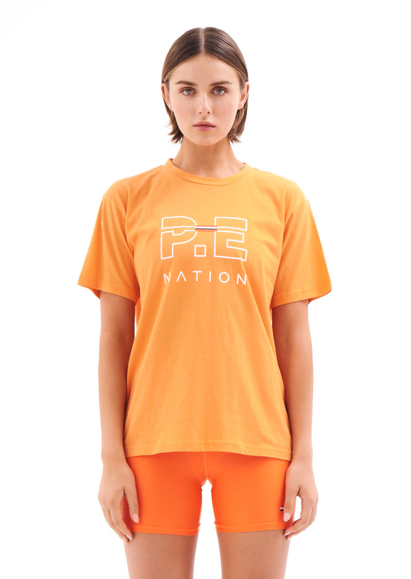 FULL START TEE IN ORANGE BRIGHT