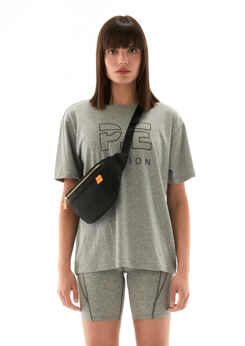 HEADS UP TEE IN GREY MARLE
