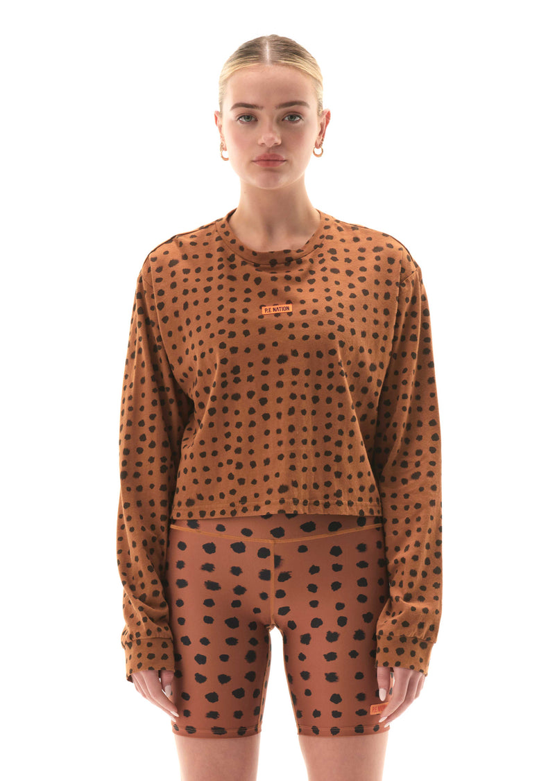 MONTEROSA LS TEE IN ANIMAL SPOT
