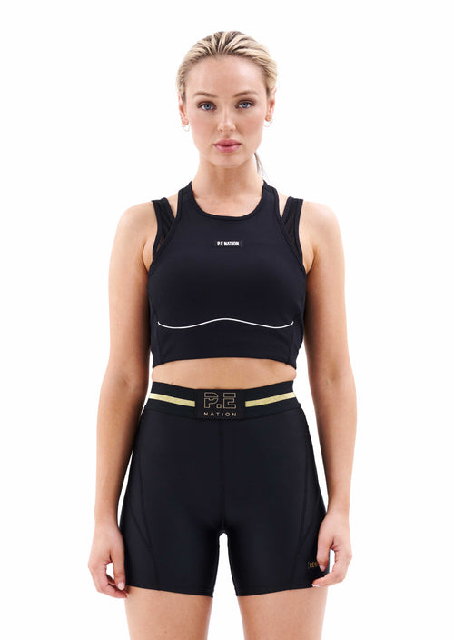 PHOENIX SPORTS BRA IN BLACK